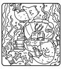 Я котик, ты котик. Антистресс-раскраска — фото, картинка — 14