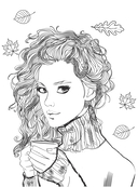 Хюгге с Асей Лавринович. Раскраска-антистресс — фото, картинка — 3