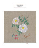 Дивный сад Садако Тоцуки. Свежие цветочные мотивы для вышивки — фото, картинка — 11