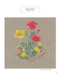 Дивный сад Садако Тоцуки. Свежие цветочные мотивы для вышивки — фото, картинка — 12