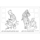 Самураи. Раскраска с наклейками. Для мальчиков — фото, картинка — 2