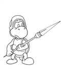 Легендарный МАРИО. Раскраска — фото, картинка — 3